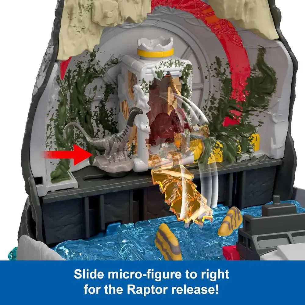NEW NIB Jurassic World Rebirth Deluxe Mosasaurus Micro Adventure Playset JGB60